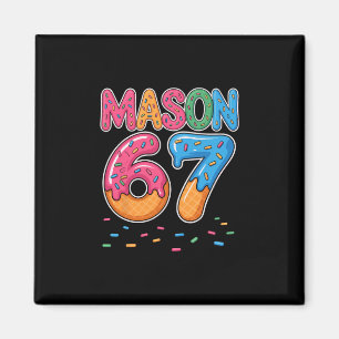 Ijsdruppel Mason Zes Zeven 6 7 Gen Alpha Slang Magneet