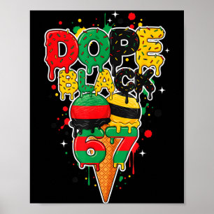 Ijsdruppel Six Seven Meme 6 7 Black History Maand Poster