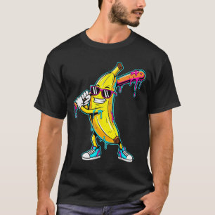Ijsdruppelgrafiek grappige kleur spat ontwerp t-shirt