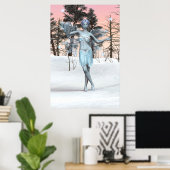 Ijsfee Poster (Thuiskantoor)