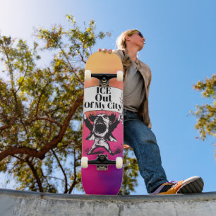 IJsgang uit mijn skateboardstad Skateboard