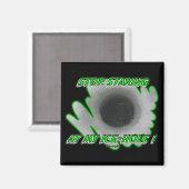 ijsgat magneet (Voorkant / Achterkant)