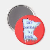 ijsgordijnvluchteling magneet (Voorkant / Achterkant)