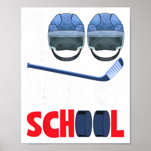 IJshockey 11e verjaardagsfeestje Speler Sportteam Poster