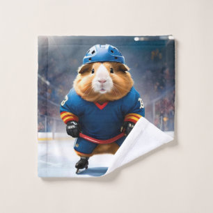 ijshockey-cavia, washandje