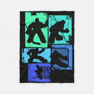 IJshockey Doelman Hockey Speler Kinderen Jongens J Fleece Deken