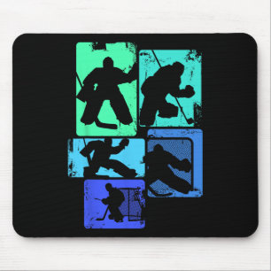 IJshockey Doelman Hockey Speler Kinderen Jongens J Muismat