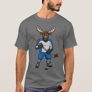 IJshockey Eland Sport Speler Dierenvrienden T-shirt
