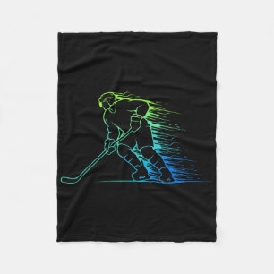 IJshockey en hockey grafische mannen en jongens, t Fleece Deken