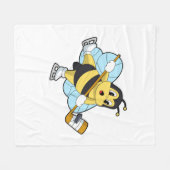 IJshockey Ice hockey Fleece Deken (Voorkant (Horizontaal))