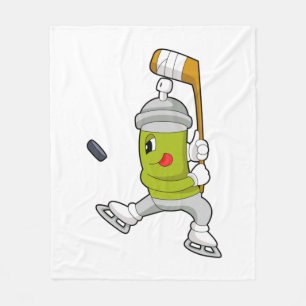 IJshockey Ice hockey-stick Fleece Deken