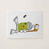 IJshockey Ice hockey-stick Legpuzzel (Horizontaal)