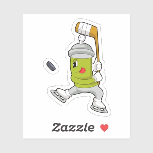 IJshockey Ice hockey-stick Sticker (Vel)