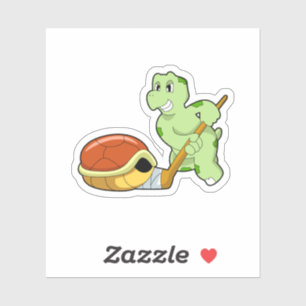 IJshockey Ice hockey-stick Sticker