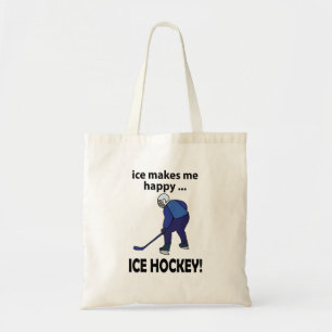 IJshockey Ijs Maakt Me Gelukkig IJshockey Tote Bag