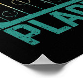 IJshockey: ijsroze winter Poster (Hoek)