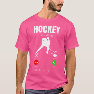 IJshockey Jeugd Vrouwen Puck Hockeyspeler Me T-shirt