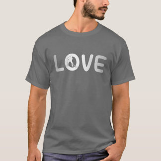 ijshockey liefde grappig t-shirt