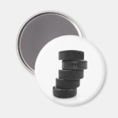 IJshockey pucks... magneet (Voorkant / Achterkant)