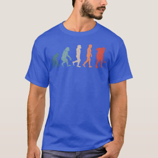 IJshockey Retro Evolutie Voor IJshockey Speler vri T-shirt