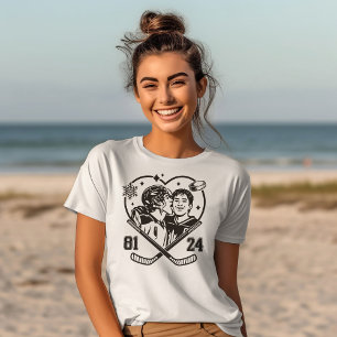 IJshockey Romance Team Hollanov Shane & Ilya Boek T-shirt