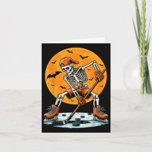 IJshockey Skelet Soky Jongens Halloween Hockey Pla Kaart