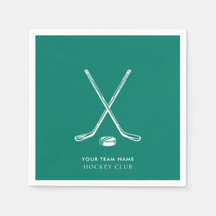 IJshockey Sport Club Team Spelers Custom Servet
