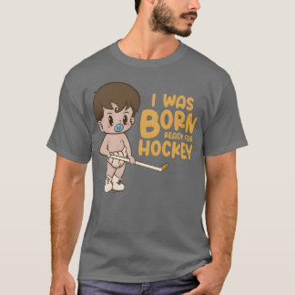 IJshockey Sport Coach Game Speler Doelman retro T-shirt