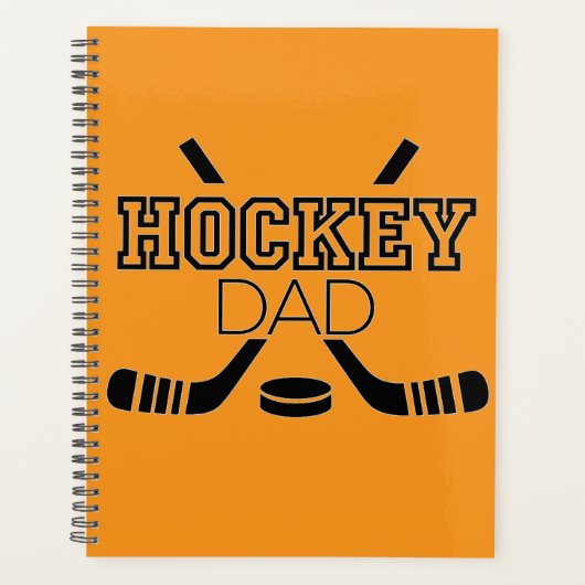 ijshockey vader planner (Voorkant)