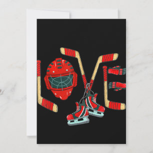 IjsHockey Valentijnsdag Liefde Cadeau Jongens Meis Feestdagenkaart