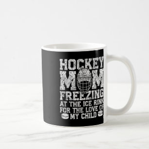 IJshockey Vintage Moeder Moeder IJshockey Moeder B Koffiemok