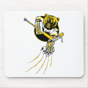IJshockeybeer Grizzly Doelman Beest Design Muismat