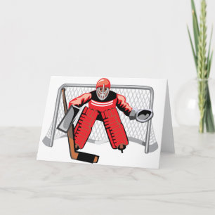 IJshockeydoelman Wenskaarten Kaart