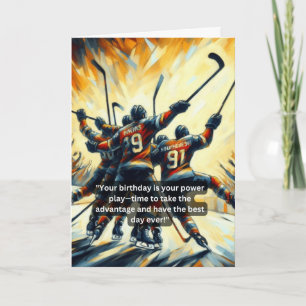 IJshockeyteam Power Play samen Kaart