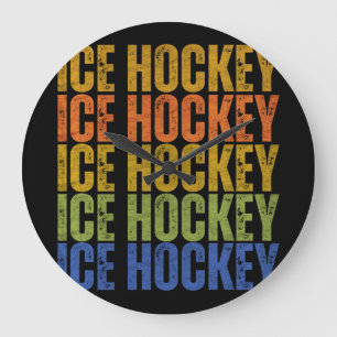 IJshockeytypografie Grote Klok