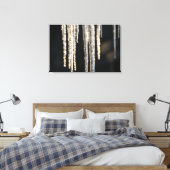 IJsijllen in de zonnegloed Canvas Afdruk (Insitu (Slaapkamer))