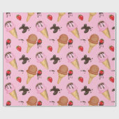 ijsijs cadeaupapier (Vlak)