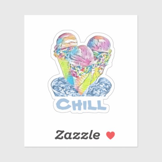 ijsijs sticker (Vel)