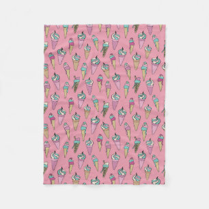 Ijsje Kegel Patroon Fleece Deken