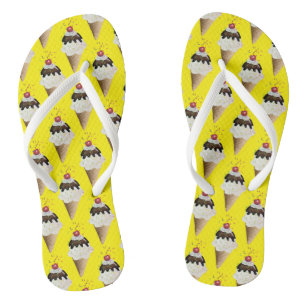 ijsjes met sproinkles teenslippers