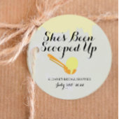 Ijsjes Social Pistache MultiSticker Ronde Sticker