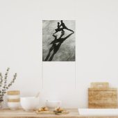 IJskaastpaar Poster (Keuken)