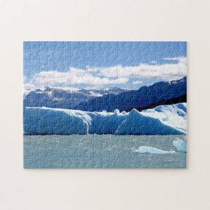 ijskap dat van de gletsjer is losgemaakt legpuzzel