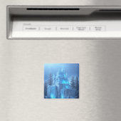 IJskasteel van Frozen Dreams Magnet Magneet (Insitu (Vaatwasser))