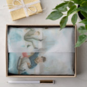 IJskating in Noorwegen - grappige  beelden  Tissuepapier (Geschenk)