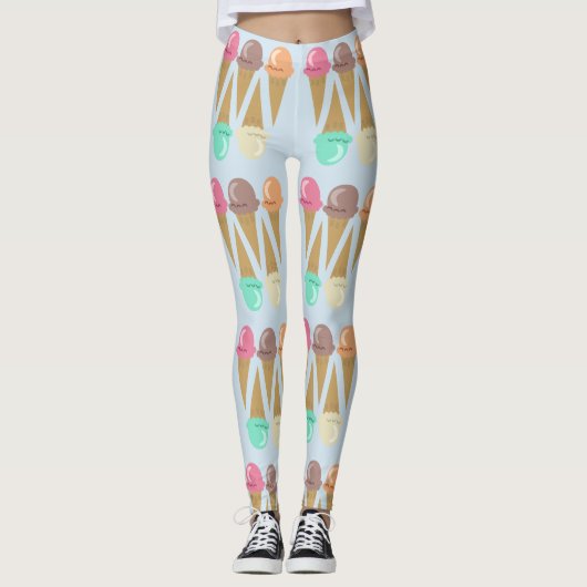 ijskegel-zone leggings (Voorkant)