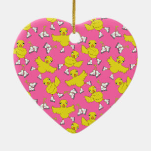 IJskies Schaatsen Patroon keramisch Ornament