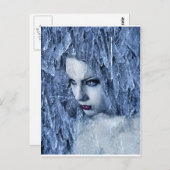 ijskoningin briefkaart (Voorkant / Achterkant)