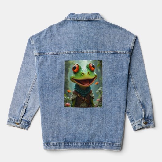 ijskoud denim jacket (Achterkant)