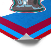 IJskoud Sodas Vintage en Poster (Hoek)